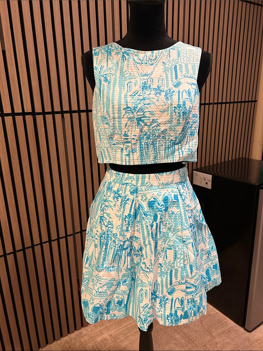 Lilly Pulitzer LaVia Loca Melody crop top set